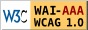 Sítio conforme nível AAA do W3C